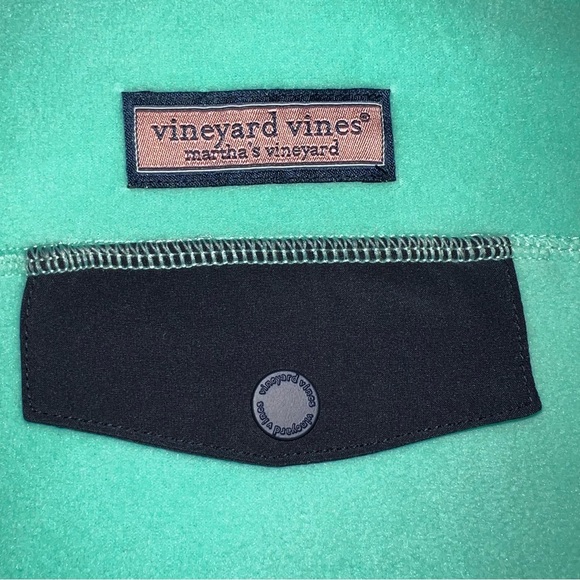 Vineyard Vines Men Sherpa Pullover Seafoam Green Blue Men’s Medium - Picture 10 of 10